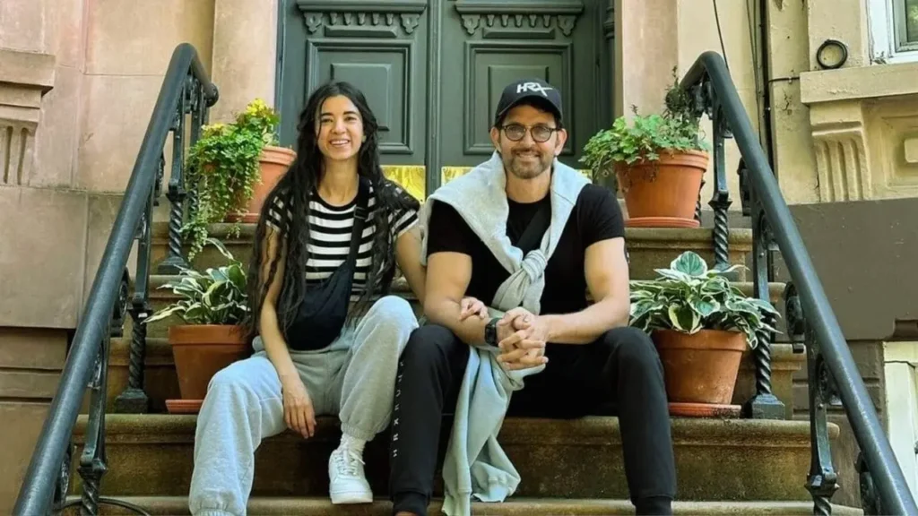 Hrithik Roshan and Saba Azad